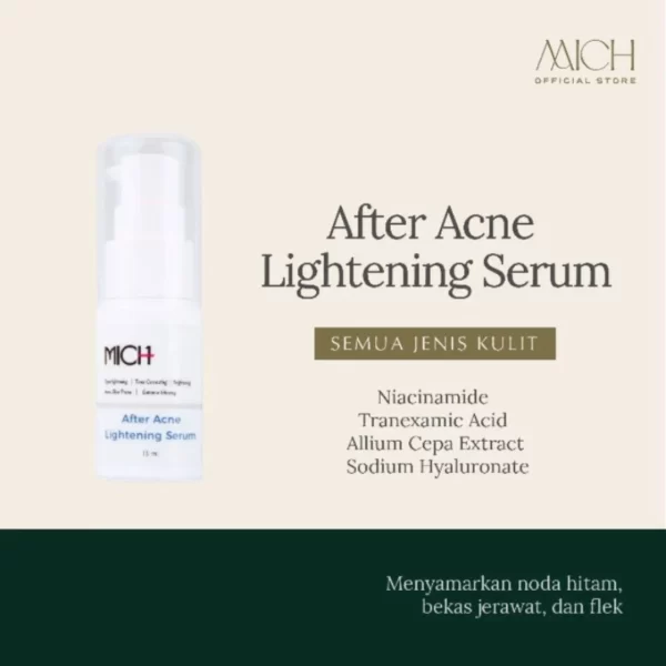 mich after acne lightening serum