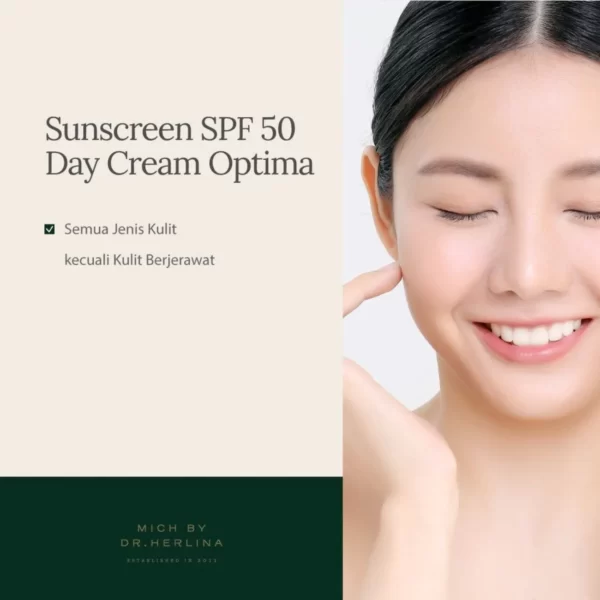 mich spf 50 day cream optima