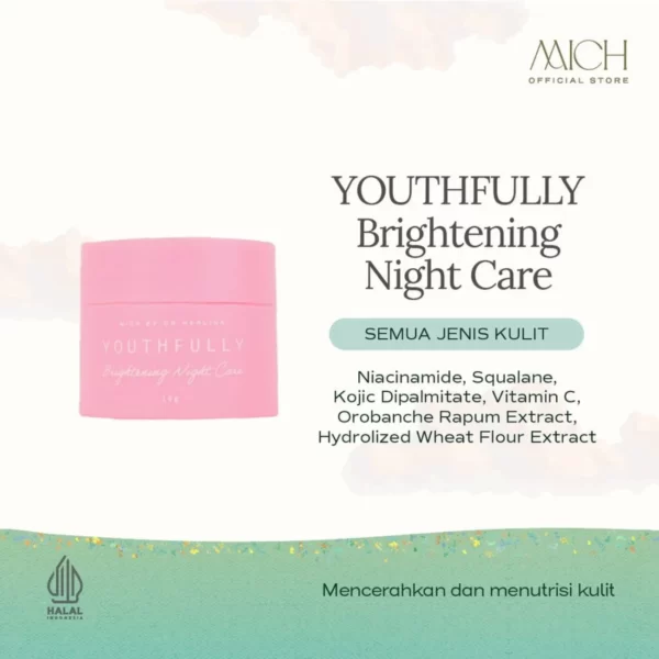 mich youthfully brightening night care